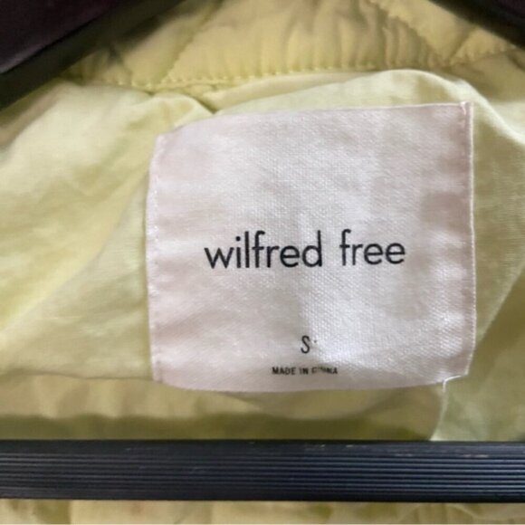 Wilfred Aritzia cropped short Ganna merino wool 3/4 sleevese button jacket Sz S - Picture 4 of 11